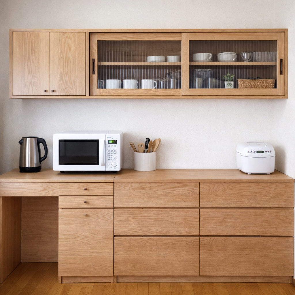 北九州のオーダーキッチン収納｜55万円〜の写真